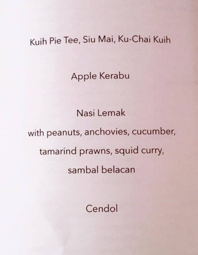Jom Makan's Malaysian private dining event 2015